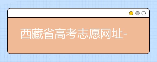 西藏省高考志愿網(wǎng)址-高考志愿填報技巧?注意這兩點！