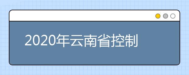 2020年云南省控制分?jǐn)?shù)線:一本文史555分，理工535分