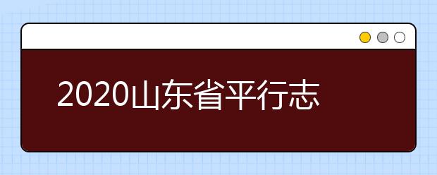 2020山東省平行志愿怎么報(bào)？平行志愿分幾類(lèi)？