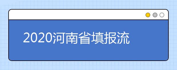 2020河南省填報(bào)流程是什么？河南省高考志愿怎么填？