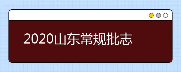 2020山東常規(guī)批志愿填報(bào)是什么模式？常規(guī)批志愿填報(bào)錄取規(guī)則是什么？